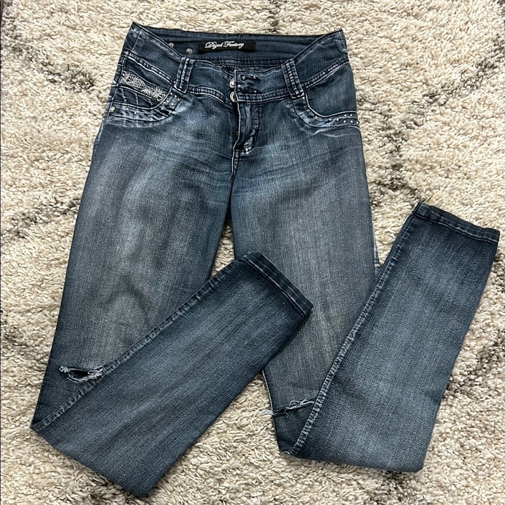 Butt Lifting Colombian Dark Wash Women's Jeans